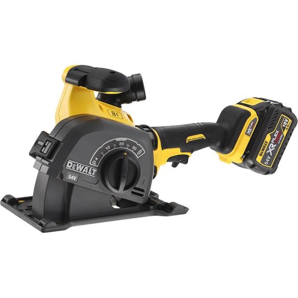 Dewalt DCG200T2-QW Mursporfres 54 V, med batterier og lader