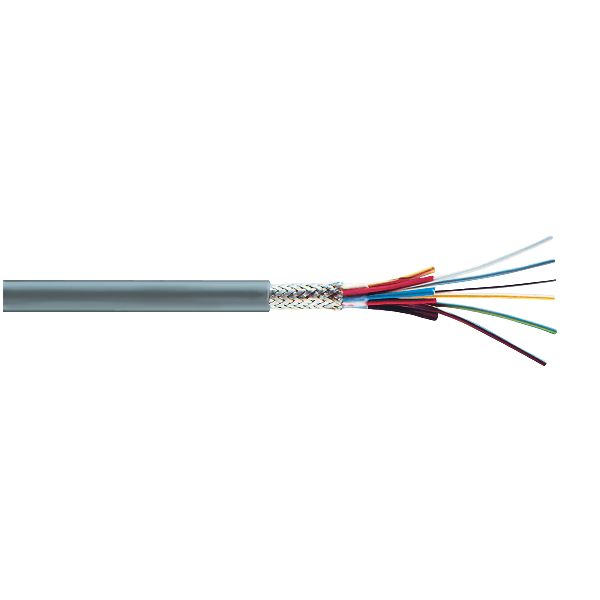 Rutab Novotronic LiYCY Elektronikkabel 2 ledere, Ø 3,9 mm 100 m, ring