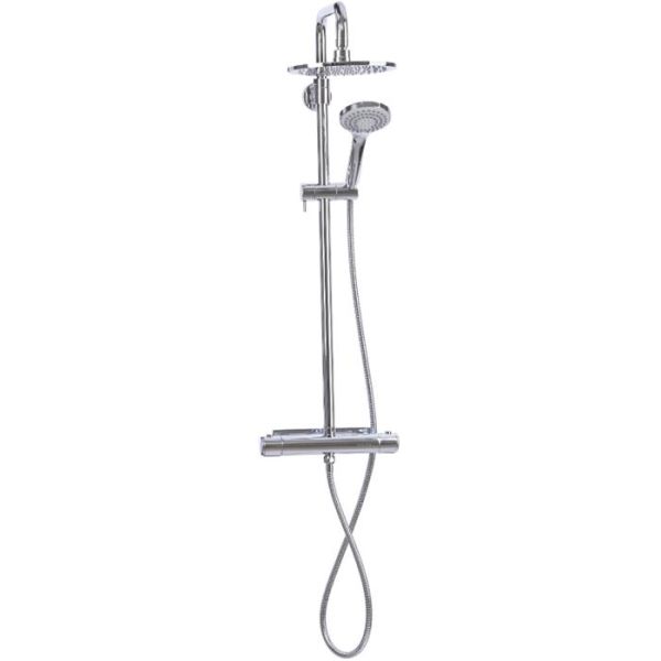 Adora Opus L Dusjsett tak + hånddusj, 160 c/c, Ø 200 mm