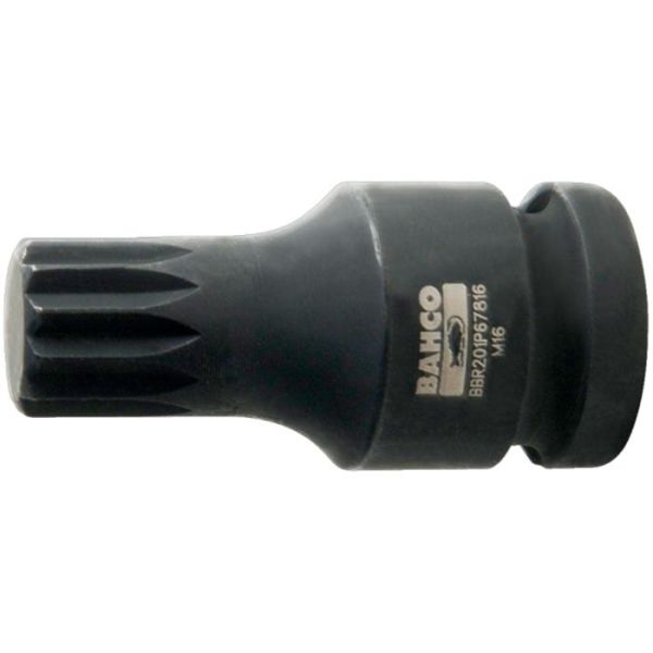 Bahco BBR201P64014 Kraftbitspipe 1/2", for XZN-skruer M14 x 40 mm