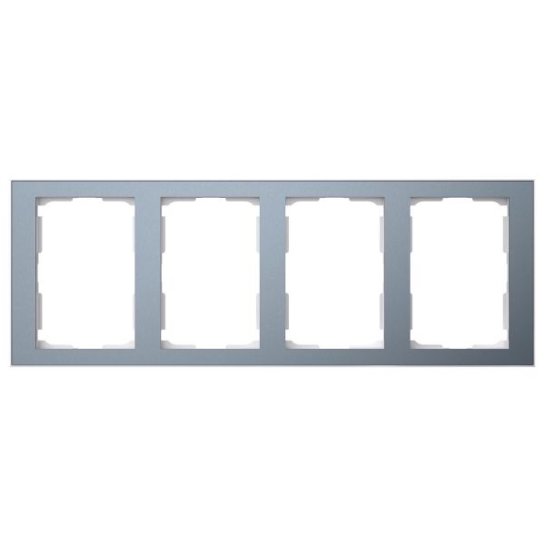 Elko EKO06916 Kombinasjonsramme tinn/aluminium 4 x 1½ rom