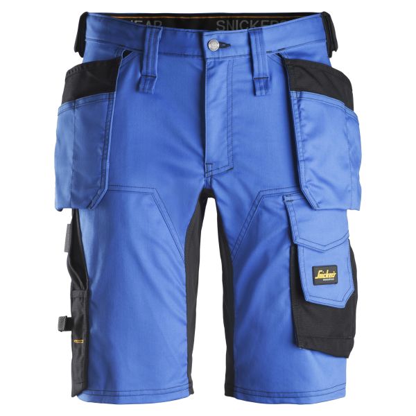 Snickers 6141 AllroundWork Arbeidsshorts blå/svart 44