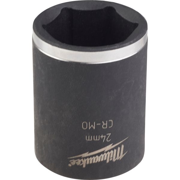 Milwaukee Shockwave Impact Duty Kraftpipe 1/2"-feste, kort 24 mm