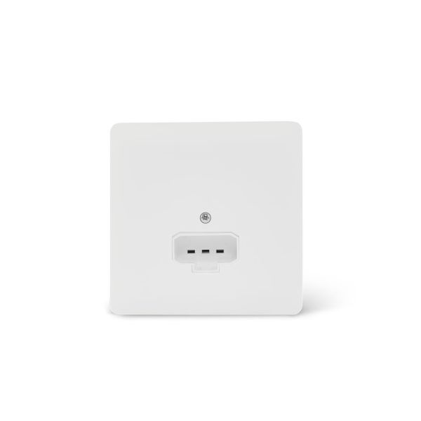 Hager DCL-VAGG Vegguttak for vegg, med kabel, hvit