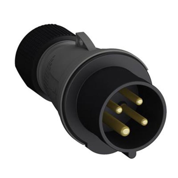 ABB 2CMA101955R1000 Støpsel 4-polet, 16 A, CEE 316-P5, svart