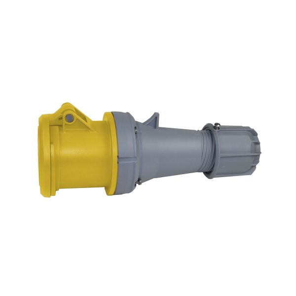 Garo S 463-4 S Skjøtekontakt IP44, 5-polet, 63 A Gul, 4 h