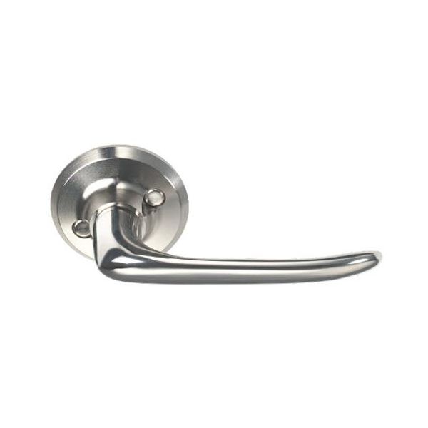 ASSA 640 Dørhåndtak 40-75 mm Forniklet