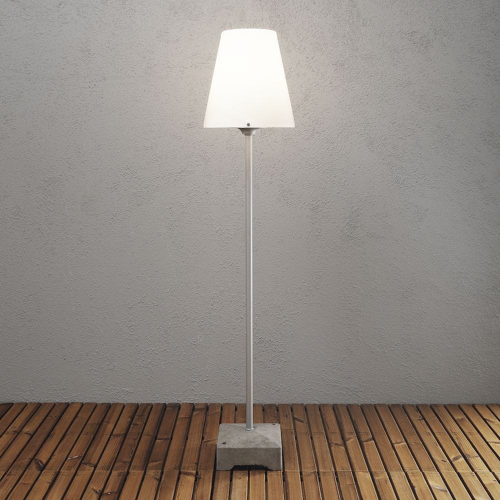 Konstsmide Gulvlampe Lucca Lounge High E27 Grå