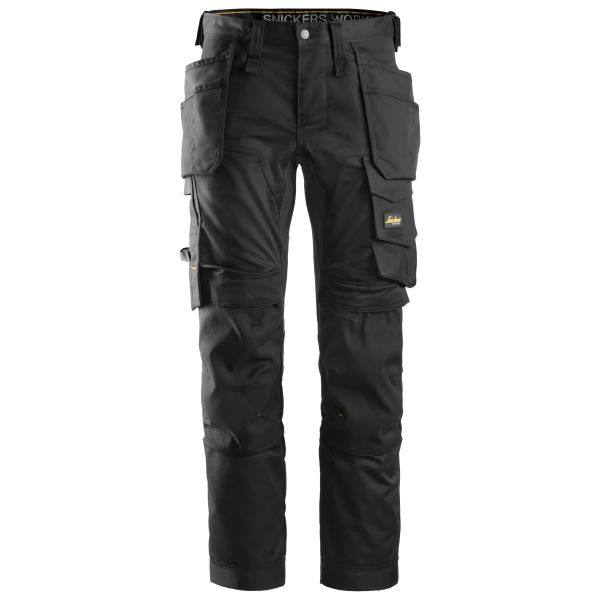 Snickers 6241 AllroundWork Arbeidsbukse svart, stretch C44