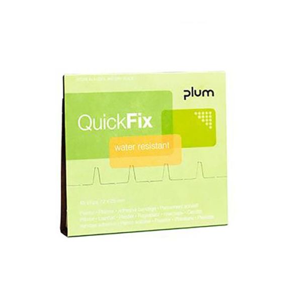 Plum QuickFix Water Resistant Plaster refill, 45 stk