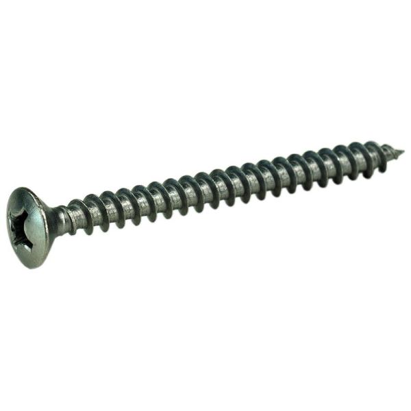Gelia 3016003082 VVS-skrue rustfri, 6 stk. 5,5 x 60 mm