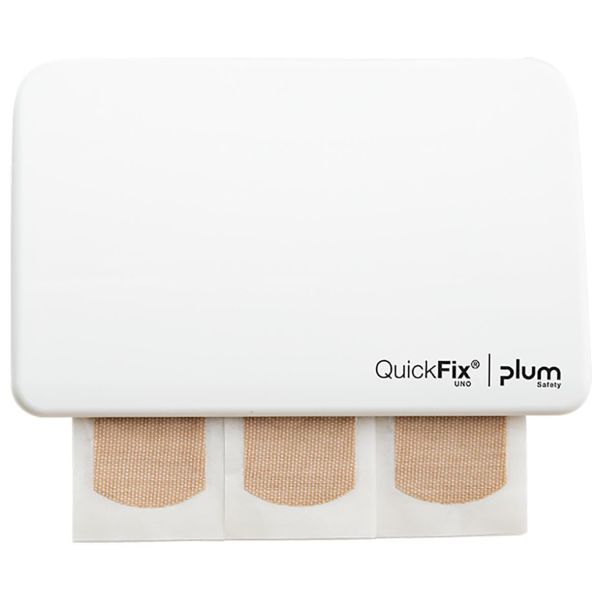 Plum QuickFix Uno Plaster 45 stk. Hvit