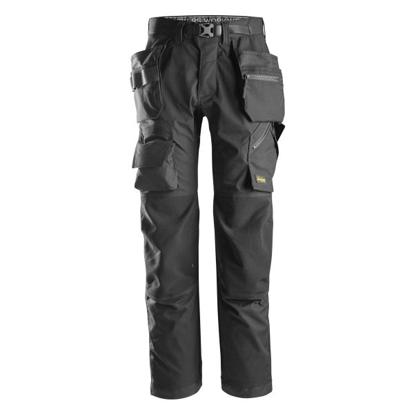 Snickers 6923 FlexiWork Gulvleggerbukse svart C40