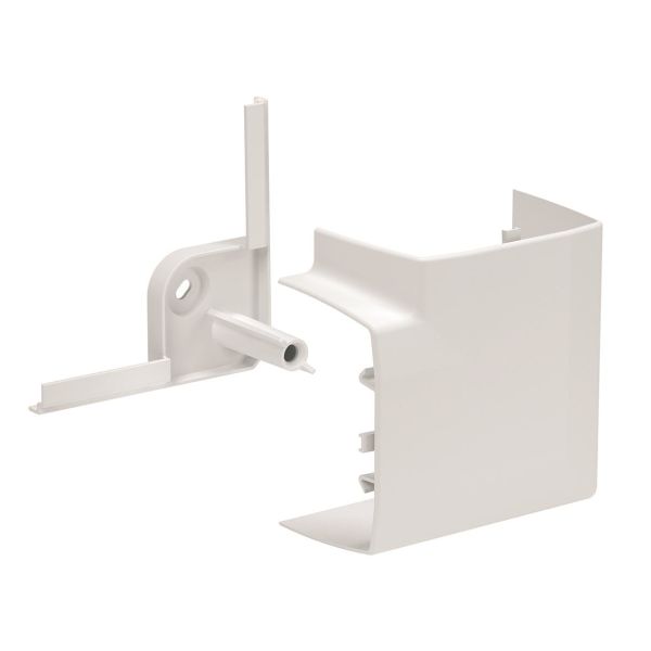 Schneider Electric INS12103 L-stykke 90°, hvit 102 x 80 mm