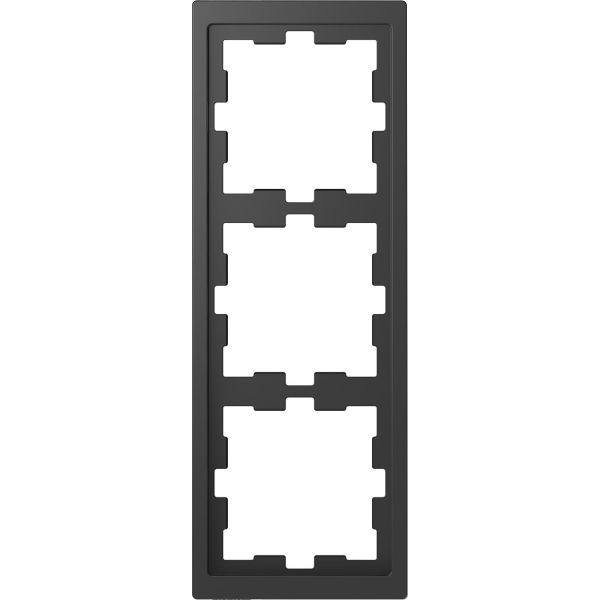 Schneider Electric MTN4030-6534 Kombinasjonsramme 3-roms, t-plast Antrasitt