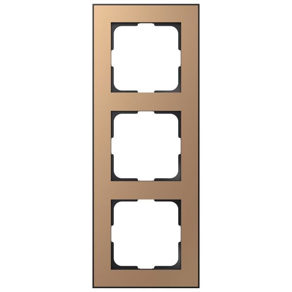 Elko EKO06442 Kombinasjonsramme kobber/svart 3 rom