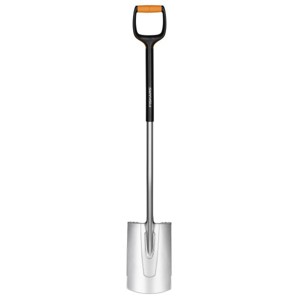 Fiskars Xact Kantspade halvrundet, stål/fibercomp L