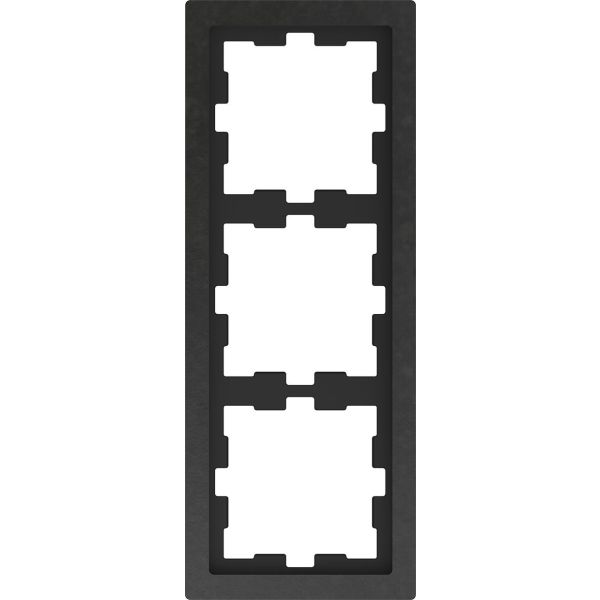 Schneider Electric MTN4030-6547 Kombinasjonsramme 3-roms, stein, skifer
