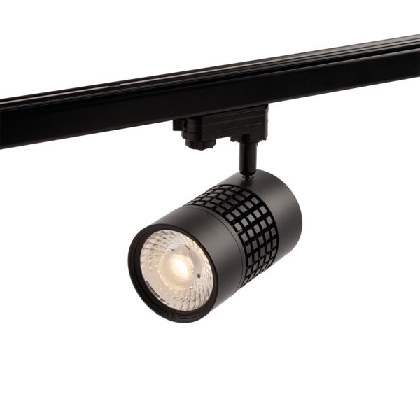 Hide-a-Lite Comfort Track Maxi Spotlight 25 W, hvit 36° comfort-linse