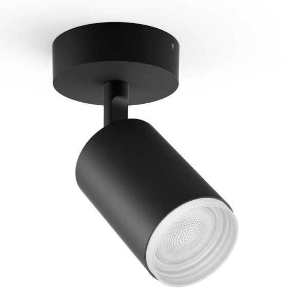 Philips Hue Fugato Spotlight 5,7 W LED, 350 lm Svart