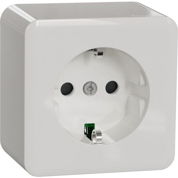 Schneider Electric Exxact Vegguttak 250 V, utenpåliggende montering