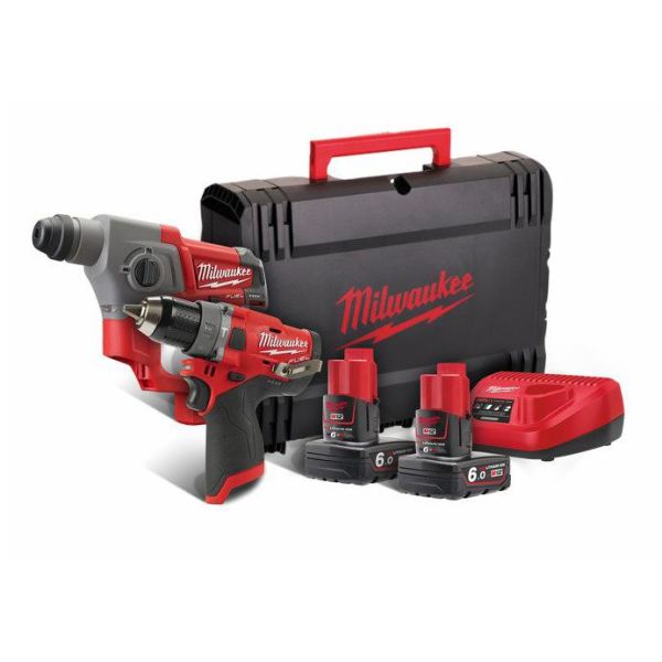 Milwaukee M12 FPP2B-602X Verktøypakke
