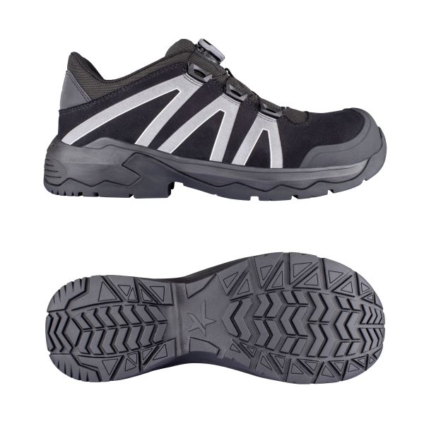 Solid Gear Onyx Low Vernesko S3, BOA, svart 36