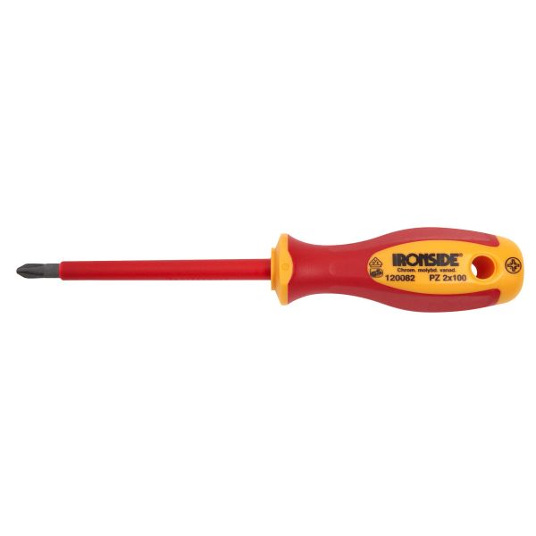 Ironside 120080 Skrutrekker VDE, 1000 V, pozidriv PZ1 x 80 mm