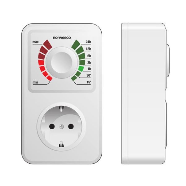 Norwesco 490010 Beskyttelsestimer utenpåliggende, 13 A, IP20