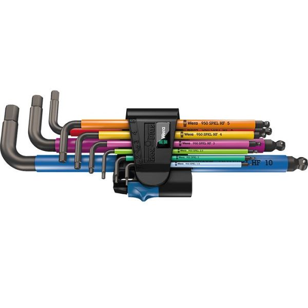 Wera 950/9 Multicolour HF Unbrakonøkkelsett