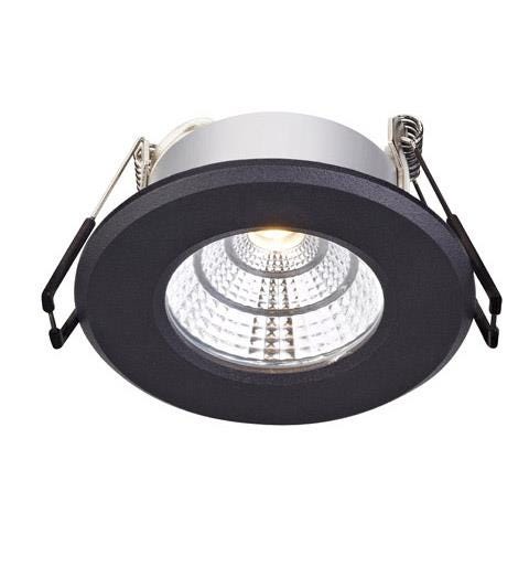 Markslöjd Downlight Hades Sort