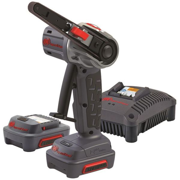 Ingersoll Rand G1811EU-K2 Båndsliper med 2,0Ah-batterier og lader