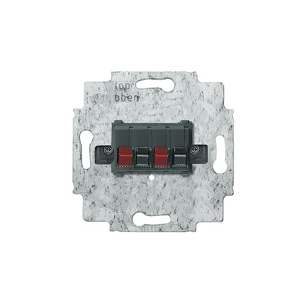 ABB 0248.00 Høyttaleruttaksinnsats stereo, maks. 10 mm²