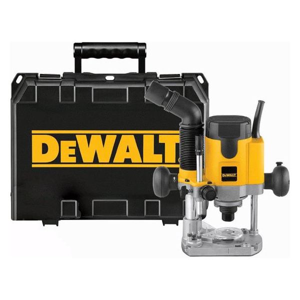 Dewalt DW621K Håndoverfres med oppbevaringskasse, 1100 W
