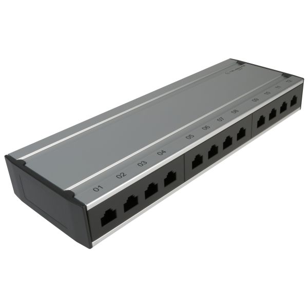 Elko EKO02820 Patchboks veggmontering, C6 12 porter