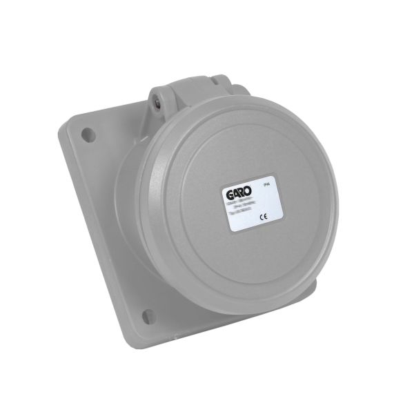 Garo UIS 263-12 S Paneluttak IP44, 3-polet, 63 A, skrå Grå, 12 h