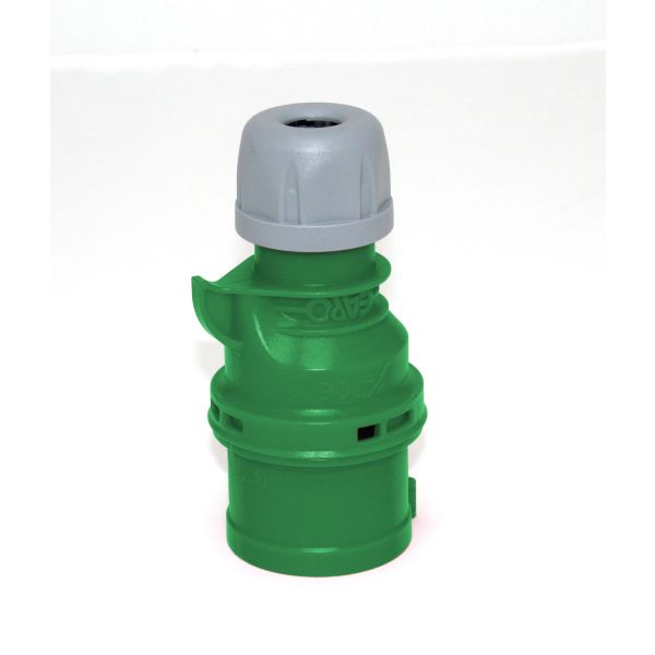 Garo P 416-2 Q Støpsel IP44, 5-polet 16 A, Quick Grønn, 2 h