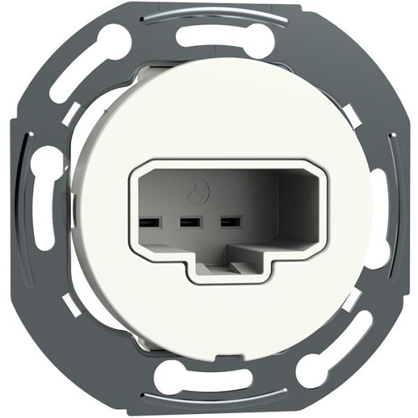 Schneider Electric Renova WDE005018 Lampeuttak DCL, for veggmontering, innfelt Hvit