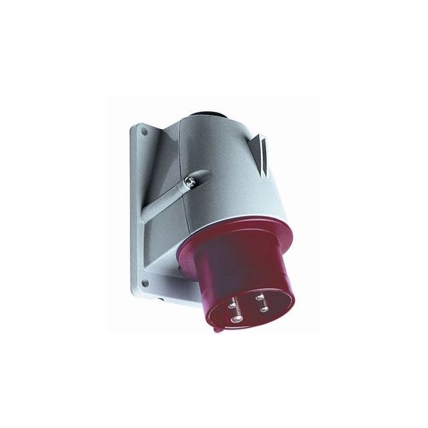 ABB 2CMA193298R1000 Vegginntak IP44, 4-polet, 16 A Rød