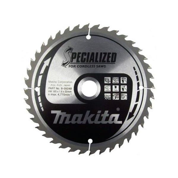 Makita B-09248 Sagklinge 40T