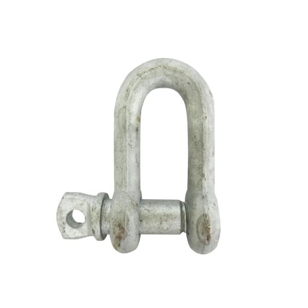 Gunnebo A773110 Sjakkel rett, kl-3, galvanisert M10, 0,6T