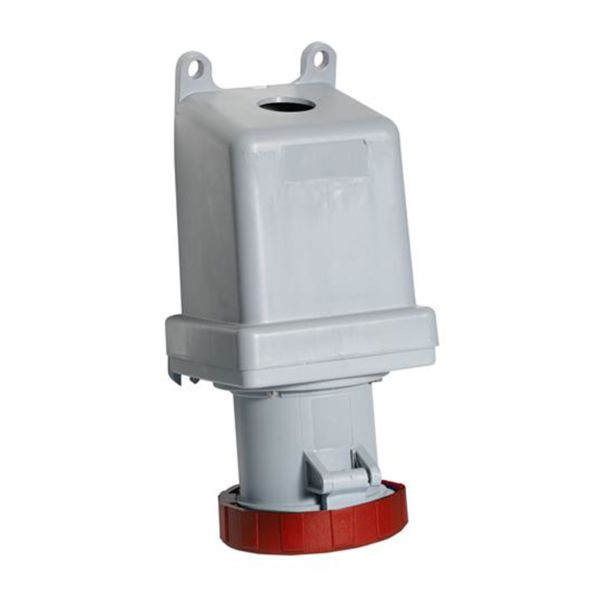ABB 2CMA167252R1000 Vegguttak IP67, 125 A, yttermontering 4-polet, rød