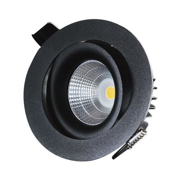 Designlight P-1602530B Downlight svart, 3000 K