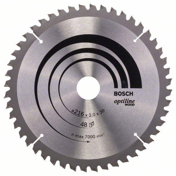 Bosch 2608640433 Optiline Wood Sagklinge 60T