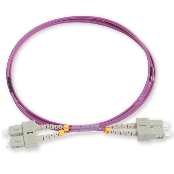 Eurolan 41F-40-SC-SC-03 Fiberkabling 3 m, lilla