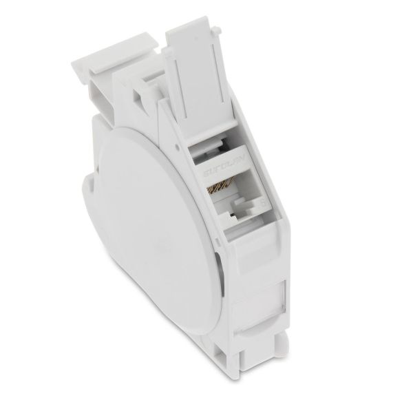 Eurolan 16B-00-42WT Adapter for Keystone-uttak