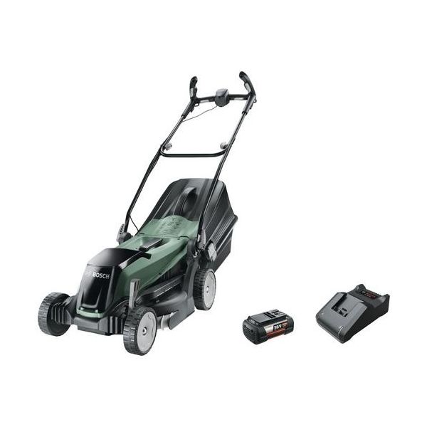 Bosch DIY Easy Rotak 36-550 Gressklipper med 4,0 Ah-batteri og lader