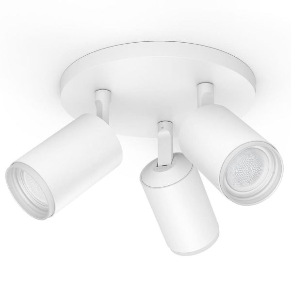 Philips Hue Fugato Spotlight hvit, 3 x 5,7 W LED