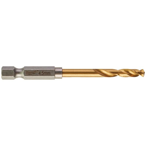 Milwaukee 4932478175 Metallbor 1/4" Hex-feste 2,5 x 62 mm, 10-pakning