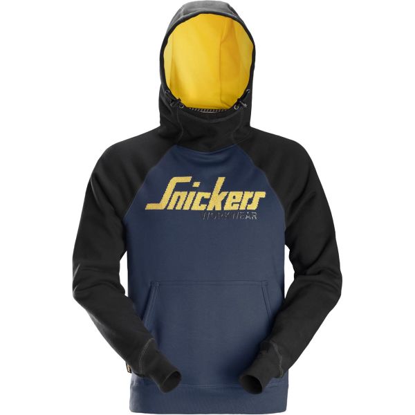 Snickers 2889 Hettegenser marineblå/svart XS
